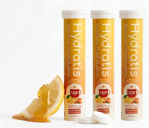 HYDRATIS - Pastilles Hydratation Electrolytes - Miel Citron 