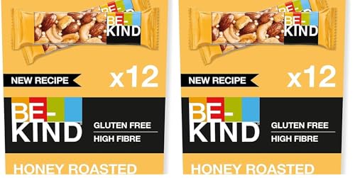 BE-KIND - Barres de Céréales - Noix Grillées au Miel & Sel M