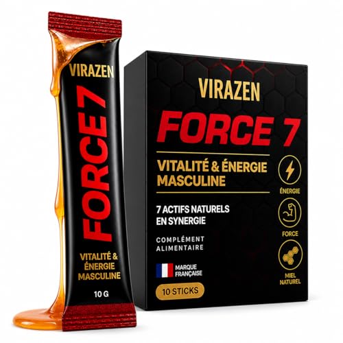 Miel Énergie Homme en Sticks - Effet Immédiat - Vitalité & P