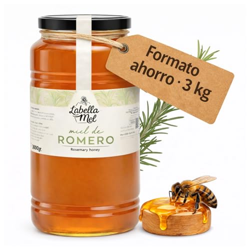 LAbella Mel | Miel Pur de Romarin 100% Naturel | Miel de Rom