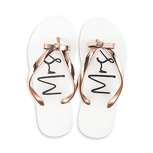 WEDDINGSTAR Tongs pour femme, (Mrs), 37/38 EU