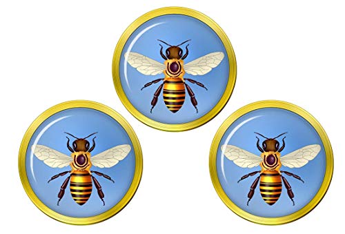 Giftshop UK Miel Abeille (Abeille) Marqueurs de Balles de Go