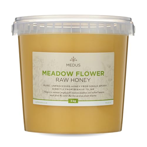 Earthbreath Miel brut de fleurs de prairie - 3 kg - Biologiq