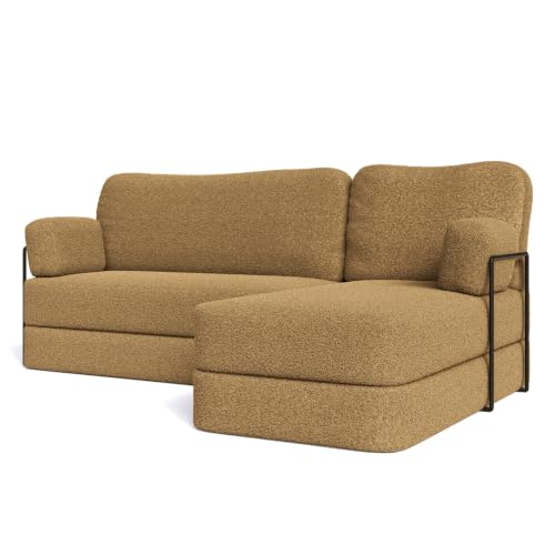 Masseno Canapé Convertible compressé SABI avec Cadre métalli