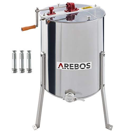 Arebos Extracteur manuel de miel/Extracteur tangentiel | Aci