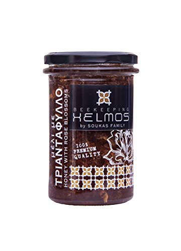 Helmos Miel Grec aux Fleurs de Rose 380 g