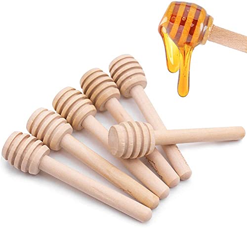 Mini Cuillères à Miel en Bois, Lot de 50 Cuillères à Miel Bâ