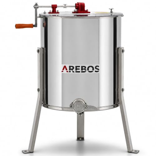 Arebos Extracteur manuel de miel/Extracteur tangentiel | Aci
