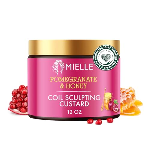 Mielle - Crème sculptante grenade et miel pour cheveux boucl