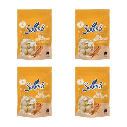 Perles Fourrées Miel & Gelée Royale - Cœur Fondant - Lot de