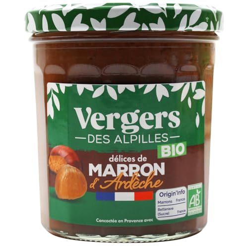 VERGERS DES ALPILLES Confiture Bio Délices de Marrons dArdèc