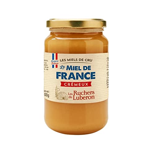 Les Ruchers du Luberon - Miel de France Crémeux 500 g - Miel