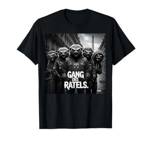 Gang des Ratels Ratel Miel Paris Style Urbain T-Shirt
