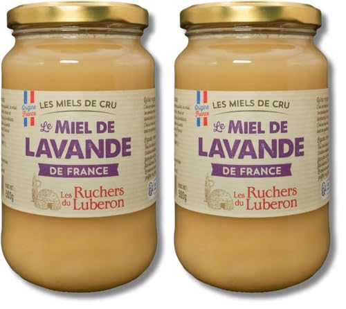 Les Ruchers du Luberon - Miel Lavande de France 500 g - Miel
