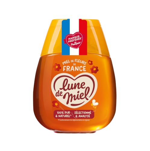 Miel de France - Lot de 4 Doseur 250G - Lune de Miel