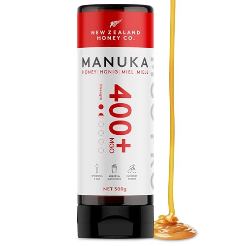 Miel de Manuka MGO 400+ en Flacon Souple, testé en laboratoi