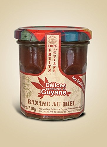 Confiture Banane Miel Délices de Guyane 210g