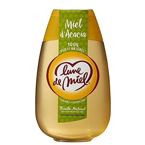 Lune de Miel 100% Pur et Naturel Miel d?Acacia 500g (lot de
