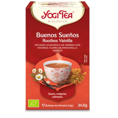 YOGITEA YOGI TEA BUENOS SUEÑOS rooibos - infusion aux plante
