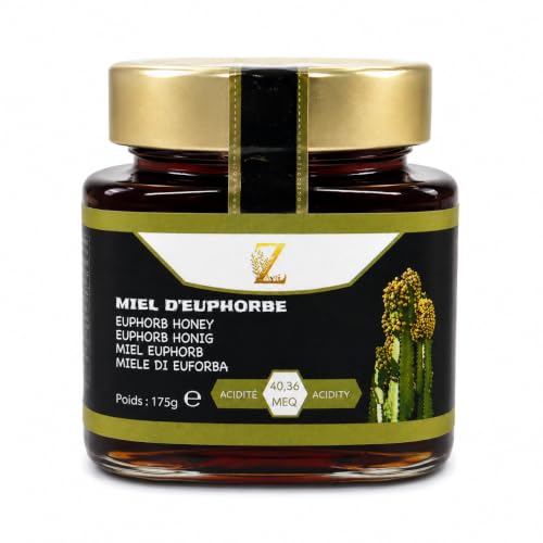 Miel dEuphorbe - (Daghmous) 100% pur & Naturel. 175 g Recuei