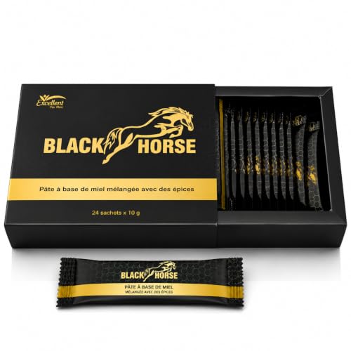 Strong Boost Black Horse Miel lot de 24 sachets