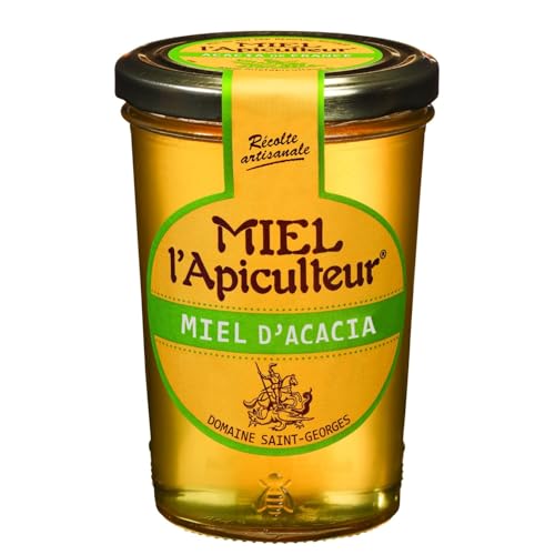 Miel Acacia Liquide LAPICULTEUR - le pot de 500 g Lot De 3 -
