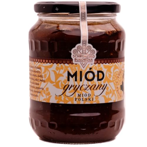 Schronisko Bukowina Miel de Sarrasin 710 ml - 1 kg, Pot en V