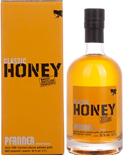 Pfanner Classic HONEY Whisky Liqueur 30% Vol. 0,7l in Giftbo
