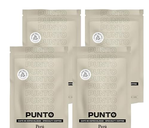 PUNTO - Café de Spécialité Arabica en Grains - 250 g - Torré