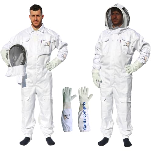 Best Bee Combinaison Apiculteur en Tissu Épais et Coton de