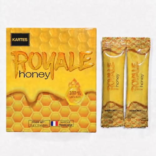 Royale Honey - Miel Énergisant Premium au Ginseng & Maca | V