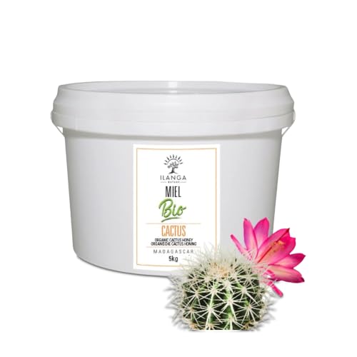 Ilanga Nature - de Cactus 100% pur - Seau de Miel 5 kg - For