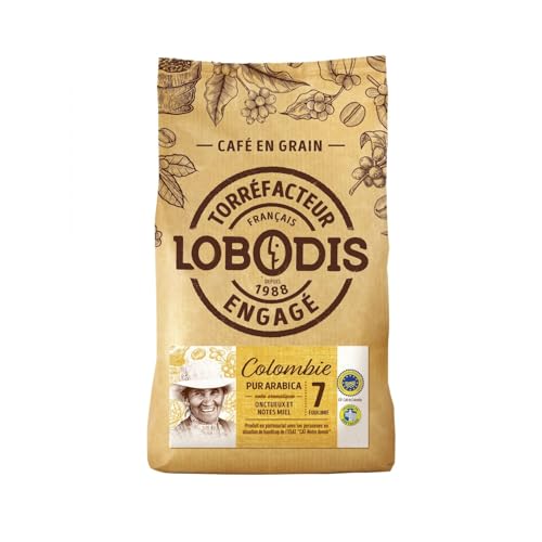 Café en Grains Pur Arabica IGP de Colombie, Notes de Miel, T