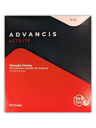 Actilite 5 x 5cm Non-Adherent Viscose Net Dressing enduit 99