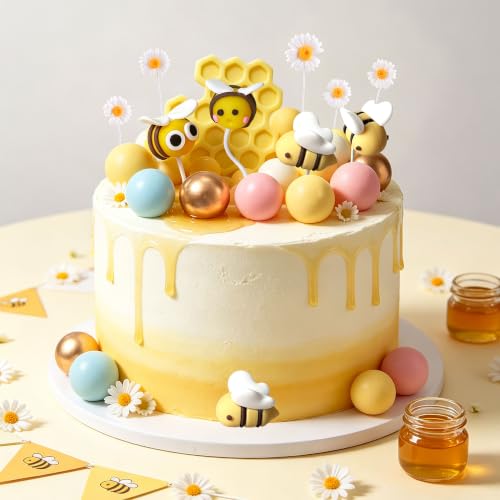 décoration gâteau ruche rayon miel révélation genre ornement