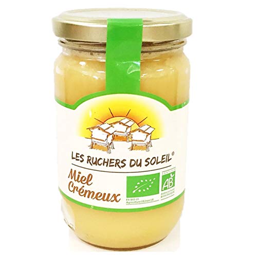 Miel de fleurs crémeux Bio crémeux - Les Ruchers du Soleil -