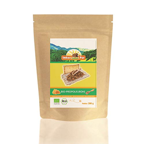 BIO Propolis dImkerPur, brute, antibactérienne, sans résidus