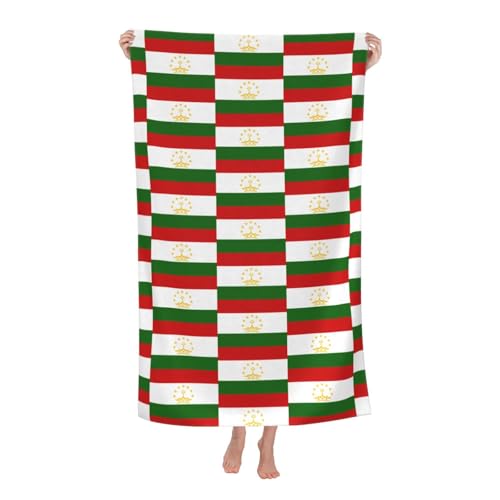 CHAbu Serviette de plage en microfibre à séchage rapide pour
