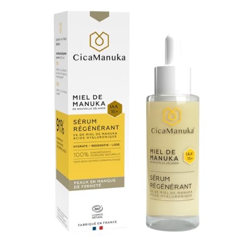CICAMANUKA - Sérum visage régénérant 5% de miel de Manuka IA