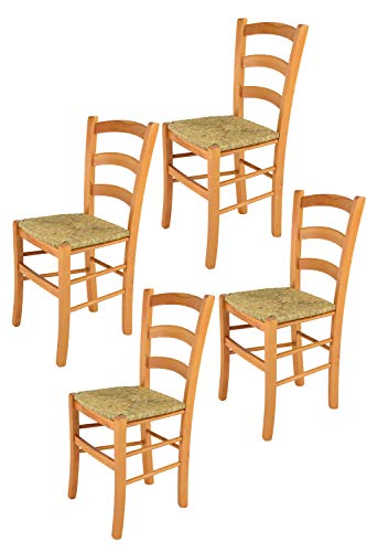 t m c s Tommychairs - Set 4 chaises Venice pour Cuisine, Bar