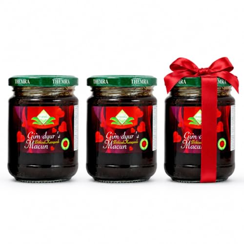 Macun Miel Aphrodisiaque 3 x 240 g - Énergie, Tonus, Vitalit