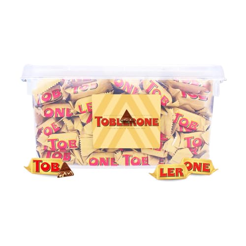 Mini chocolat Toblerone - chocolat au lait au nougat, amande