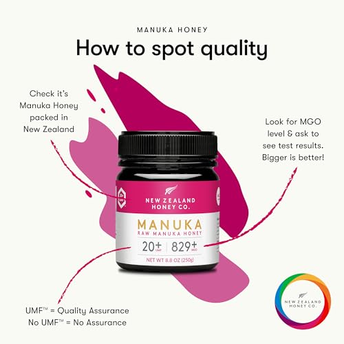 Miel de Manuka MGO 829+ / UMF 20+ de New Zealand Honey Co. |