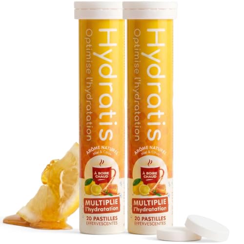 HYDRATIS - 2x20 Pastilles Hydratation Electrolytes - Miel/Ci
