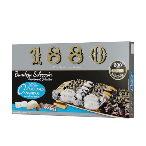 1880 - Plateau de sélection 0% sucres ajoutés, boîte, Le nou