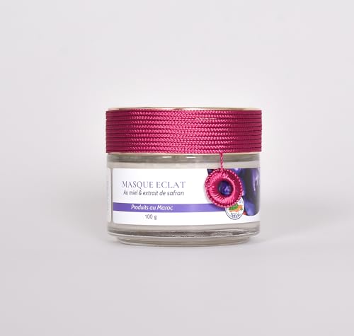 masque éclat au miel et extrait de safran