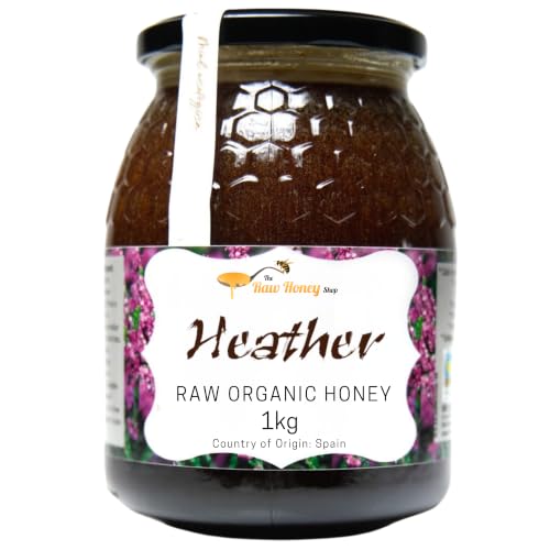 Miel bruyère bio brut Antonios 1 kg de qualité primée, pur,