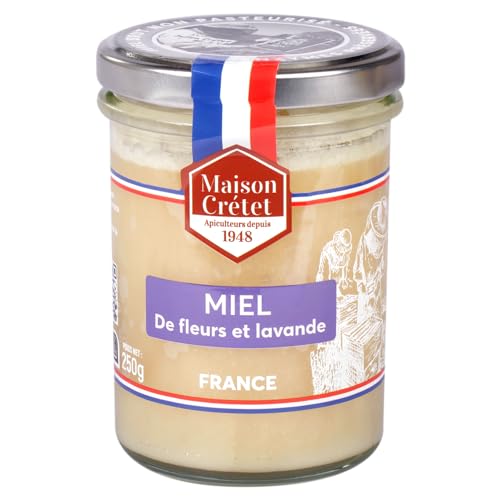 Maison Crétet | Miel de france fleurs lavande | Miel non pas