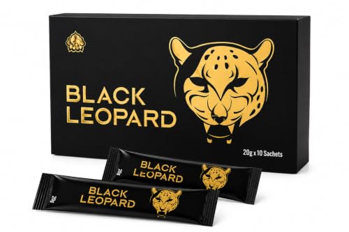 Miel BLACK LEOPARD Premium 20 g x 10 Sticks - Coffret de Por
