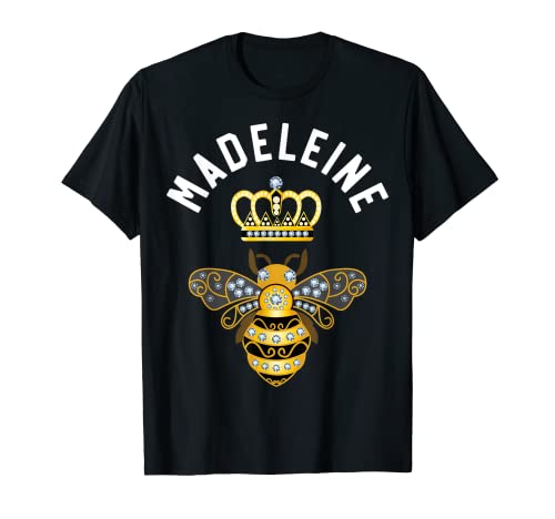 Madeleine Nom Madeleine Anniversaire Reine Couronne Bee Made